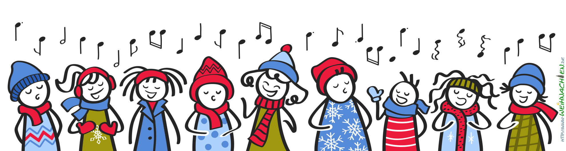 Kinder singen Adventslieder